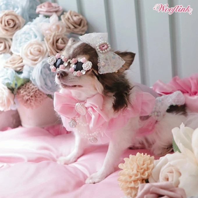 ウーフリンク WOOFLINK BUBBLEGUM BOW【小型犬 犬用 ヘアアクセサリー リボン セレブ】