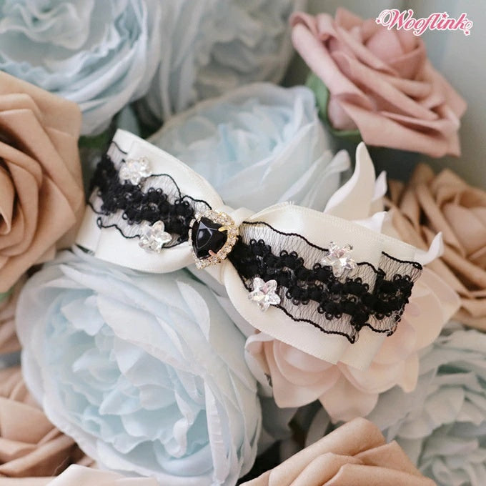 ウーフリンク WOOFLINK FIRST DATE BOW【小型犬 犬用 ヘアアクセサリー リボン セレブ】