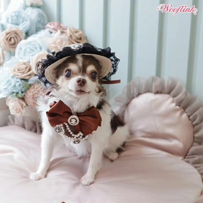 ウーフリンク WOOFLINK ELIZABETH NECKLACE【小型犬 犬用 アクセサリー ネックレス セレブ】