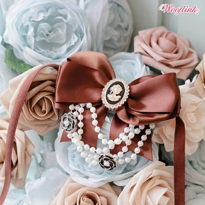 ウーフリンク WOOFLINK ELIZABETH NECKLACE【小型犬 犬用 アクセサリー ネックレス セレブ】