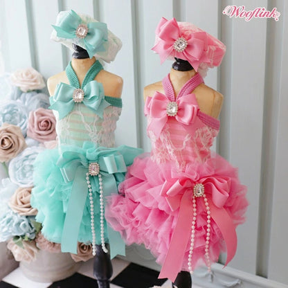ウーフリンク WOOFLINK ADORE BERET【小型犬 犬用 アクセサリー 帽子 ベレー帽 セレブ】