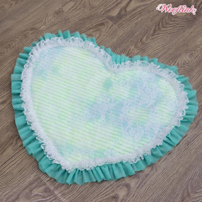 ウーフリンク WOOFLINK HEART CAFE MAT【小型犬 犬用 カフェマット ラグ セレブ】