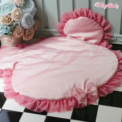 ウーフリンク WOOFLINK TEDDY FLOOR MATTRESS【小型犬 犬用 カフェマット ラグ セレブ】