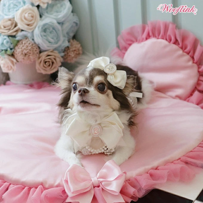 ウーフリンク WOOFLINK TEDDY FLOOR MATTRESS【小型犬 犬用 カフェマット ラグ セレブ】