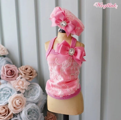 ウーフリンク WOOFLINK ADORE TOP【小型犬 犬服 トップス タンクトップ セレブ】