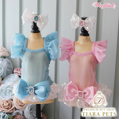 ウーフリンク WOOFLINK BUBBLE GUM MINI TOP【小型犬 犬服 トップス タンクトップ セレブ】
