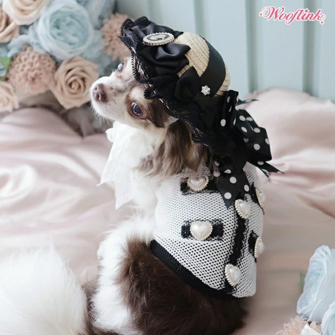 ウーフリンク WOOFLINK FIRST DATE【小型犬 犬服 トップス タンクトップ ノースリーブ セレブ】