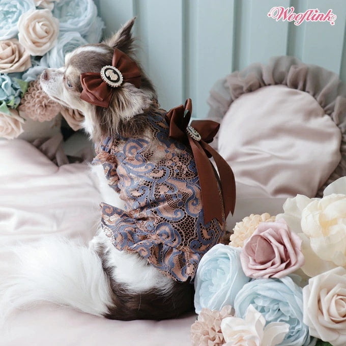 ウーフリンク WOOFLINK ELIZABETH【小型犬 犬服 ドレス ワンピース スカート セレブ】