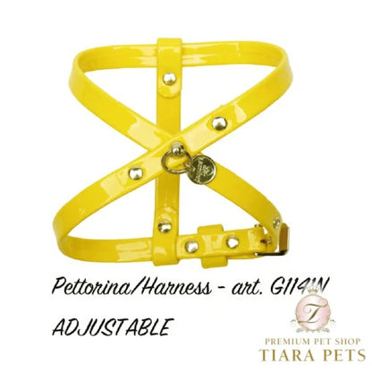 シャーロットドレス Charlotte's Dress Art. g1141NO harness So Chic adjustable (ゴールド仕様)【犬用 ハーネス セレブ】