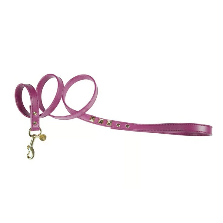 シャーロットドレス Charlotte's Dress Art. h1519NV15 VIP leash Square rivet【犬用 リード セレブ】