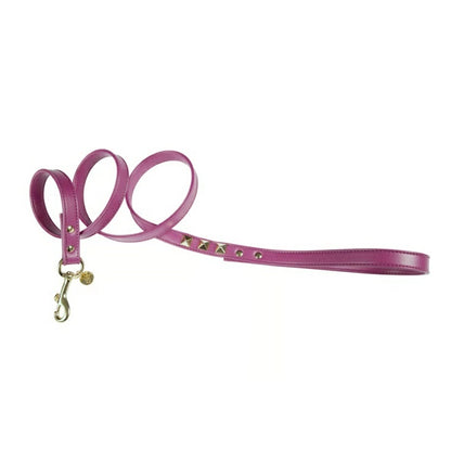 シャーロットドレス Charlotte's Dress Art. h1519NV15 VIP leash Square rivet【犬用 リード セレブ】