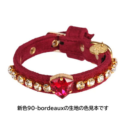 シャーロットドレス Charlotte's Dress Art. h1519NV15 VIP leash Square rivet【犬用 リード セレブ】