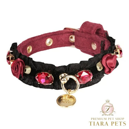 シャーロットドレス Charlotte's Dress Art. f1633N collar Lilly Rose【犬用 カラー ハーネス リード セレブ】