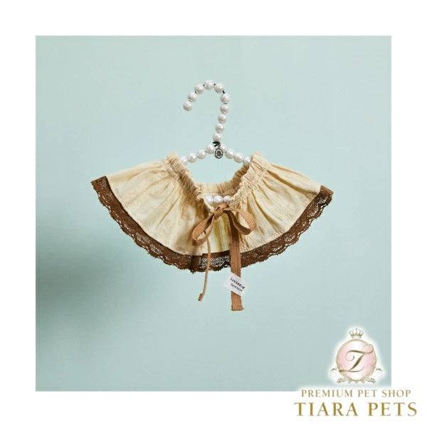 ルイスドッグ louisdog Butter Frill Collar【小型犬 犬用 アクセサリー 付け襟 セレブ】