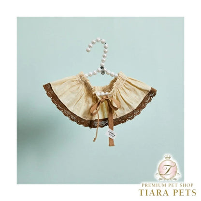 ルイスドッグ louisdog Butter Frill Collar【小型犬 犬用 アクセサリー 付け襟 セレブ】