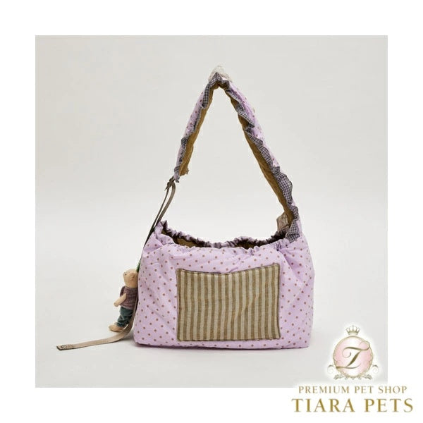 ルイスドッグ louisdog Purple Voyage Sling Bag【小型犬 犬用 キャリーバッグ カバン セレブ】