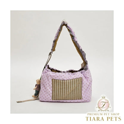 ルイスドッグ louisdog Purple Voyage Sling Bag【小型犬 犬用 キャリーバッグ カバン セレブ】