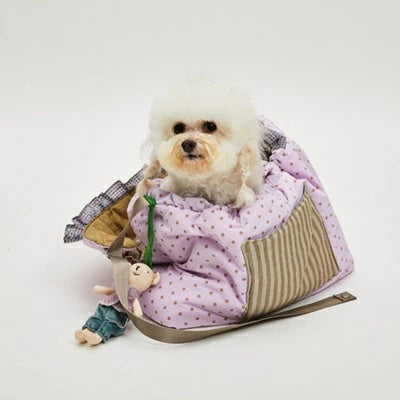 ルイスドッグ louisdog Purple Voyage Sling Bag【小型犬 犬用 キャリーバッグ カバン セレブ】