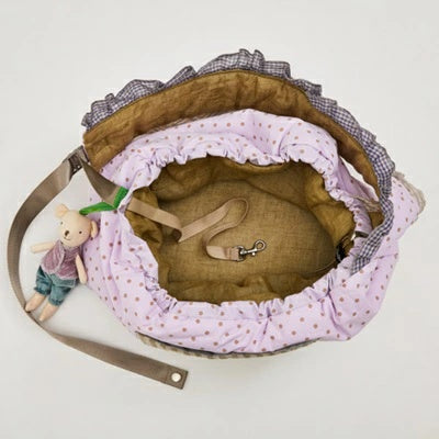 ルイスドッグ louisdog Purple Voyage Sling Bag【小型犬 犬用 キャリーバッグ カバン セレブ】
