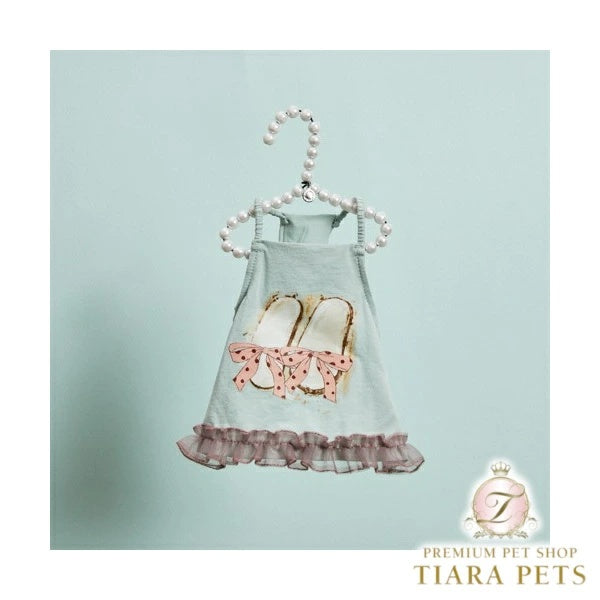 ルイスドッグ louisdog Sandrine Sleeveless/Mint【小型犬 犬服 トップス キャミソール ノースリーブ セレブ】