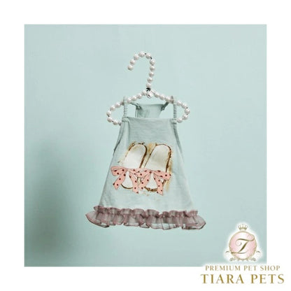 ルイスドッグ louisdog Sandrine Sleeveless/Mint【小型犬 犬服 トップス キャミソール ノースリーブ セレブ】