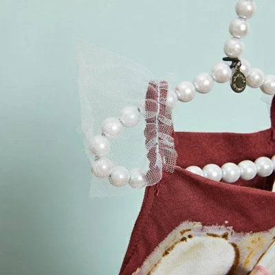 ルイスドッグ louisdog Sandrine Sleeveless/Deep Raspberry【小型犬 犬服 トップス キャミソール ノースリーブ セレブ】