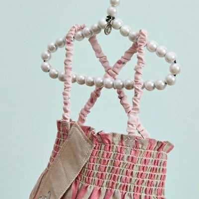 ルイスドッグ louisdog Linen Sun Dress/Strawberry Cone【小型犬 犬服 ワンピース ドレス スカート セレブ】