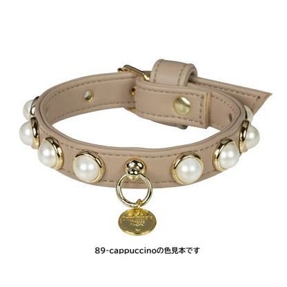 シャーロットドレス Charlotte's Dress Art. f1519N15 collar Square rivet【犬用 カラー ハーネス リード セレブ】