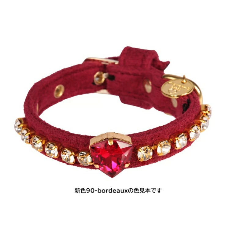 シャーロットドレス Charlotte's Dress Art.f1566NO collar Hermes(ゴールド仕様)【犬用 カラー ハーネス リード セレブ】