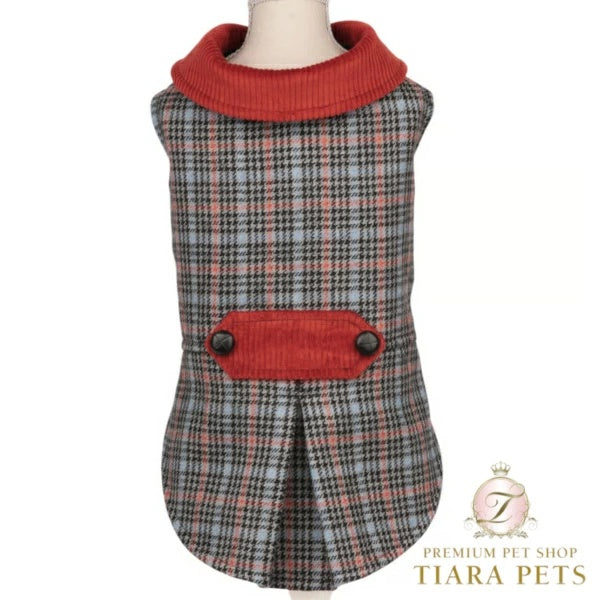 シャーロットドレス Charlotte's Dress Art.1108 jacket Olivier【犬服 アウター ジャケット セレブ】
