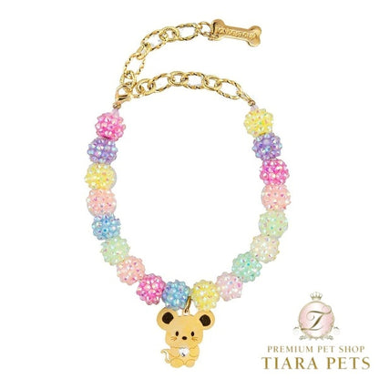 フォーペッツオンリー For Pets Only TopoMio Candy Crush Bijoux【犬用 アクセサリー ネックレス セレブ】