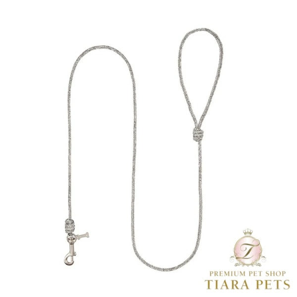 フォーペッツオンリー For Pets Only Crystal Babe Leash Crystal/Silver【犬用 リード セレブ】