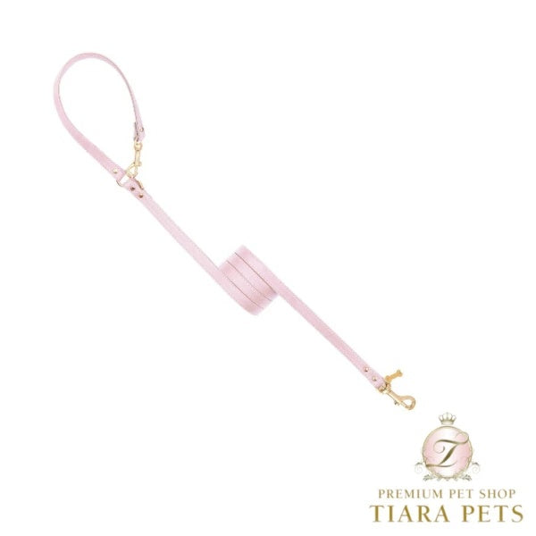 フォーペッツオンリー For Pets Only Plain Lead For Happy Hour Pink Cipria/Gold【犬用 リード セレブ】