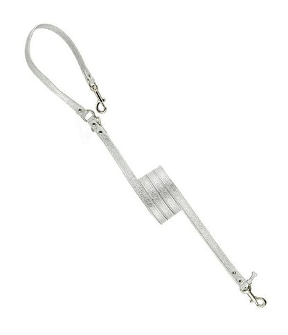 フォーペッツオンリー For Pets Only Plain Metal Lead For Happy Hour Silver Bistro【犬用 リード セレブ】