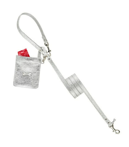 フォーペッツオンリー For Pets Only Plain Metal Lead For Happy Hour Silver Bistro【犬用 リード セレブ】