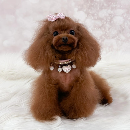 フォーペッツオンリー For Pets Only Precious Heart Collar【犬用 カラー 首輪 セレブ】