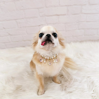フォーペッツオンリー For Pets Only Magic Pearl Drops Collar【犬用 カラー 首輪 セレブ】
