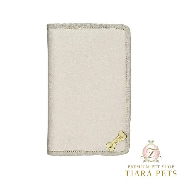 フォーペッツオンリー For Pets Only My Passport Greige【犬用 ママ用 パスポートケース ヘルスカードカバー セレブ】