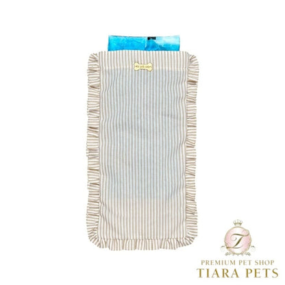 フォーペッツオンリー For Pets Only Cool & Warm FPO Pillow Beige Stripes【犬用 ママ用 保冷剤 保温 ジェルパッド セレブ】