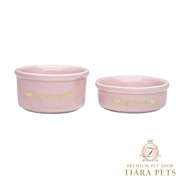 フォーペッツオンリー For Pets Only Teacup Bowl Set Nude【犬用 食器 フードボウル セレブ】