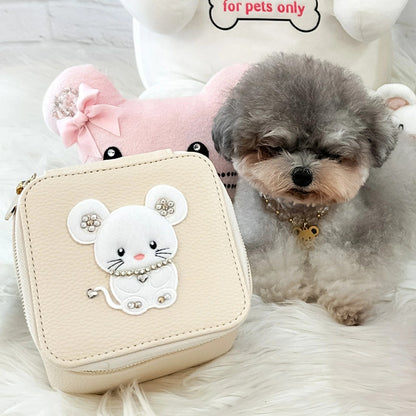 フォーペッツオンリー For Pets Only TopoMio Treasure Box Beige【犬用 オーナー用 トレジャーボックス セレブ】