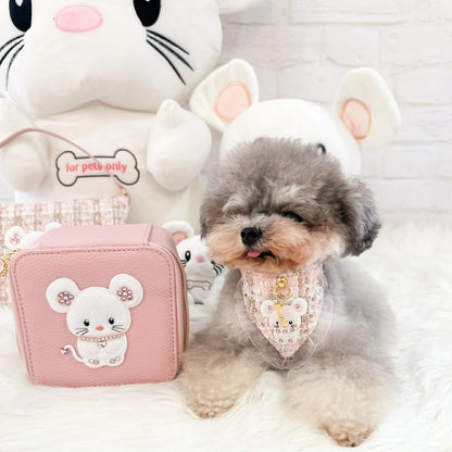 フォーペッツオンリー For Pets Only TopoMio Treasure Box Pink【犬用 オーナー用 トレジャーボックス セレブ】