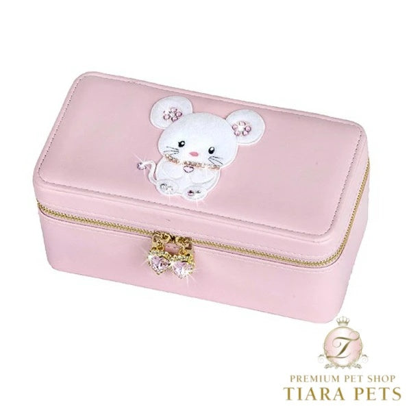 フォーペッツオンリー For Pets Only TopoMio Collars Box Pink【犬用 オーナー様用 トレジャーボックス セレブ】