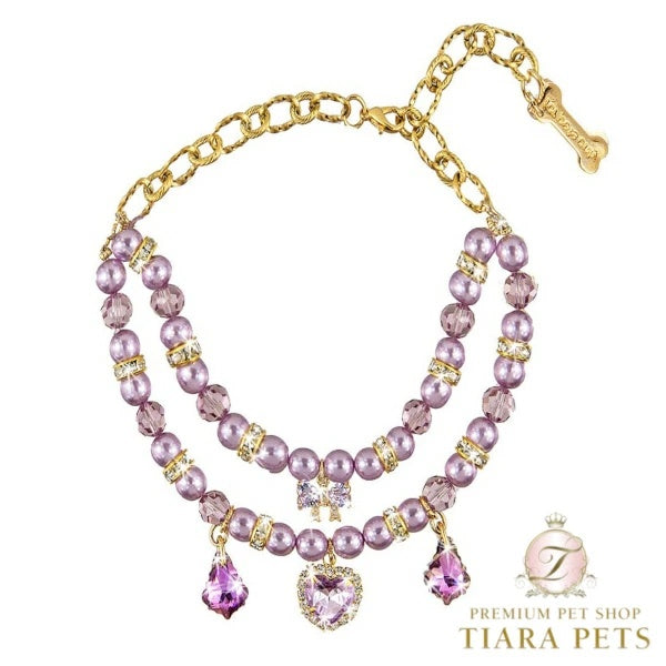 フォーペッツオンリー For Pets Only Lilac Goddess Bijoux【犬用 アクセサリー ネックレス セレブ】