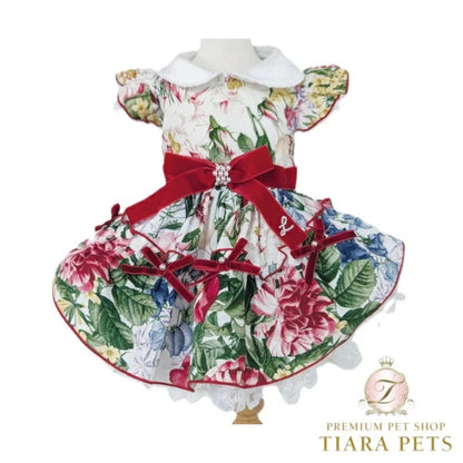 リュクスバーディ Luxe birdie ラヴィルワンピース【小型犬 犬用 犬服 ワンピース ドレス スカート セレブ】