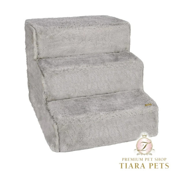 フォーペッツオンリー For Pets Only Just Cover Posh Fur Stairs Greige【犬用 ベッド ステップ カバー セレブ】