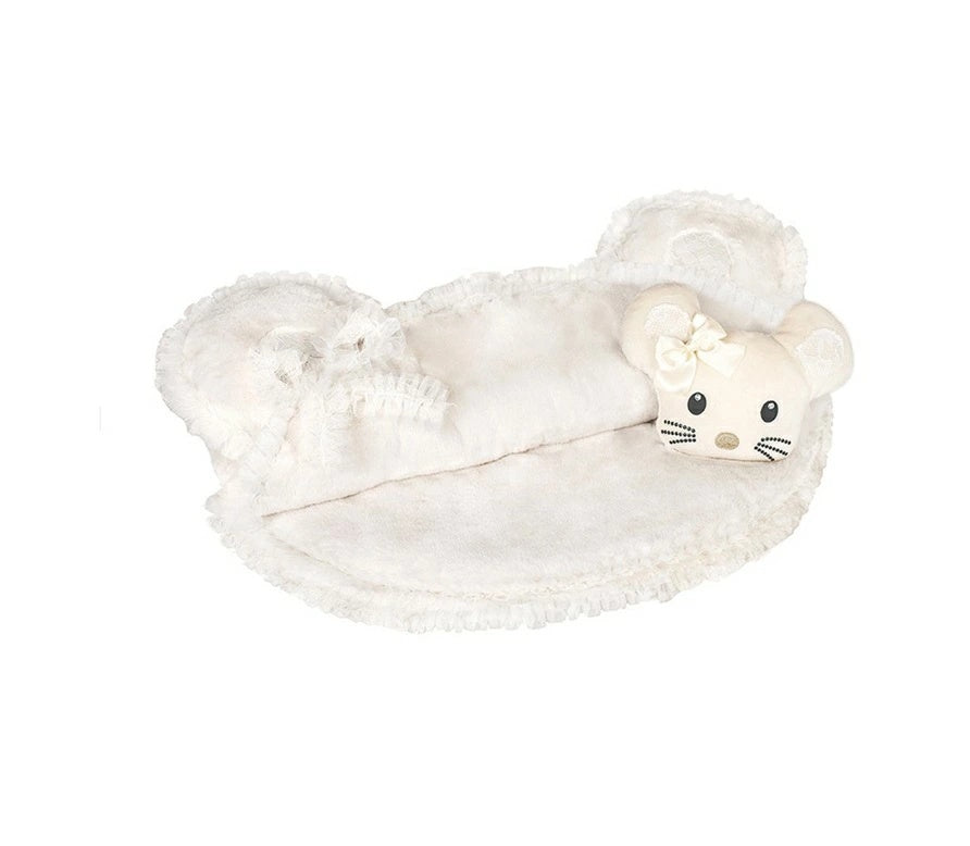 フォーペッツオンリー For Pets Only TopoMio Posh Bao Mat White【犬用 ベッド マット セレブ】