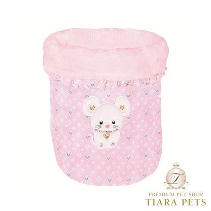 フォーペッツオンリー For Pets Only TopoMio Monogram Sleeping Bed Pink【犬用 ベッド セレブ】