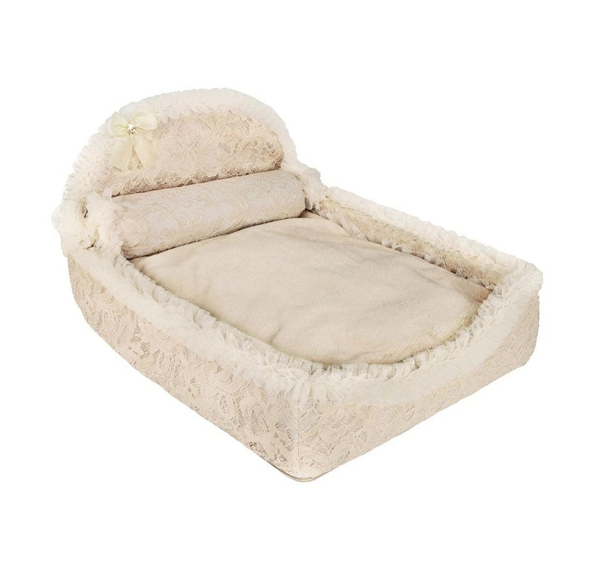 フォーペッツオンリー For Pets Only Lace & Luxury Dream Bed【犬用 ベッド セレブ】