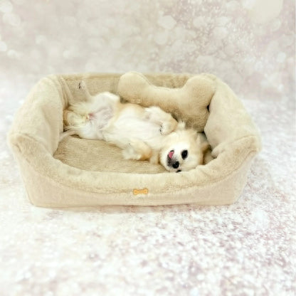 フォーペッツオンリー For Pets Only Fur Cozy  Beige【犬用 ベッド セレブ】